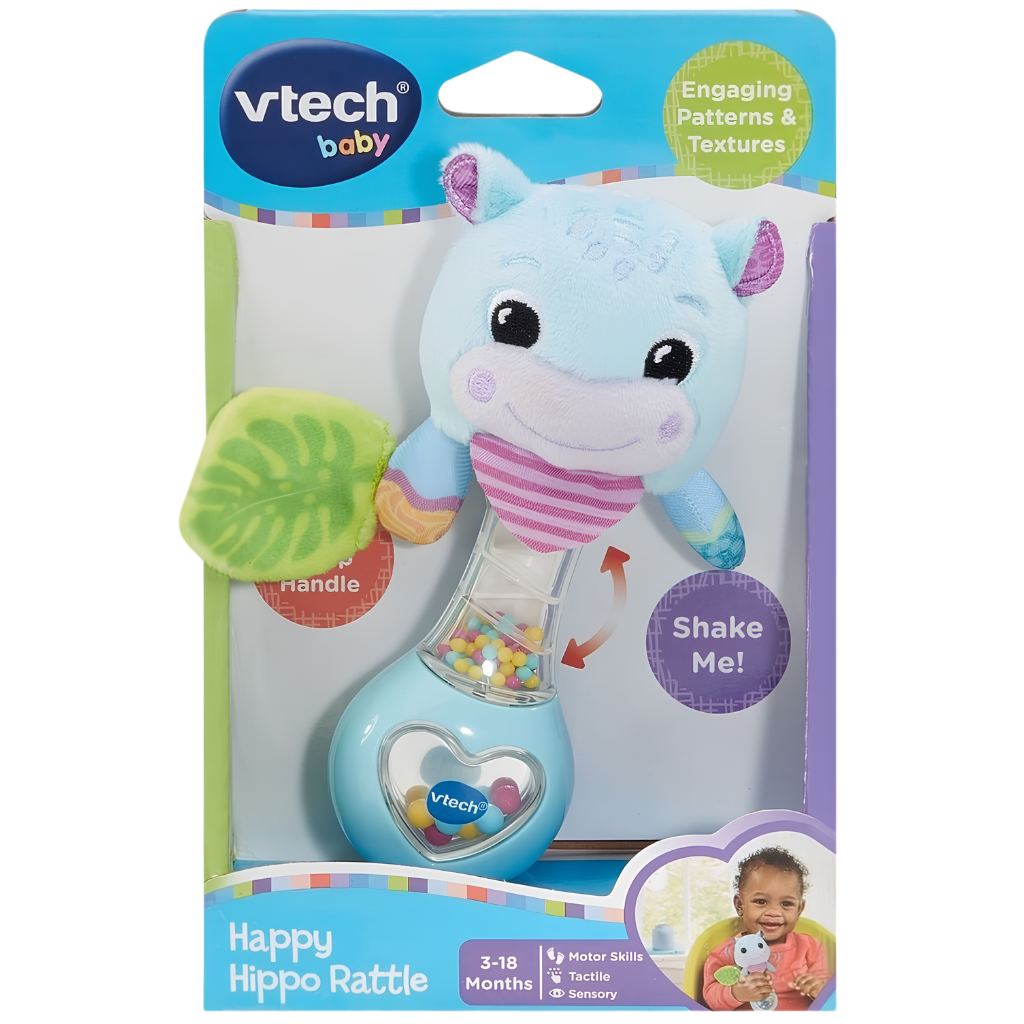 Happy Hippo Rattle