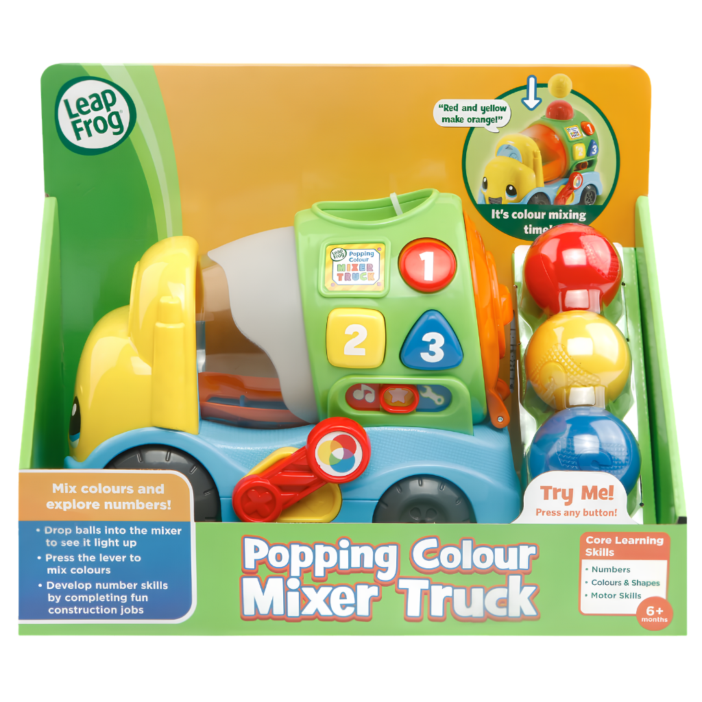 Popping Colour Mixer Truck