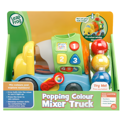 Popping Colour Mixer Truck