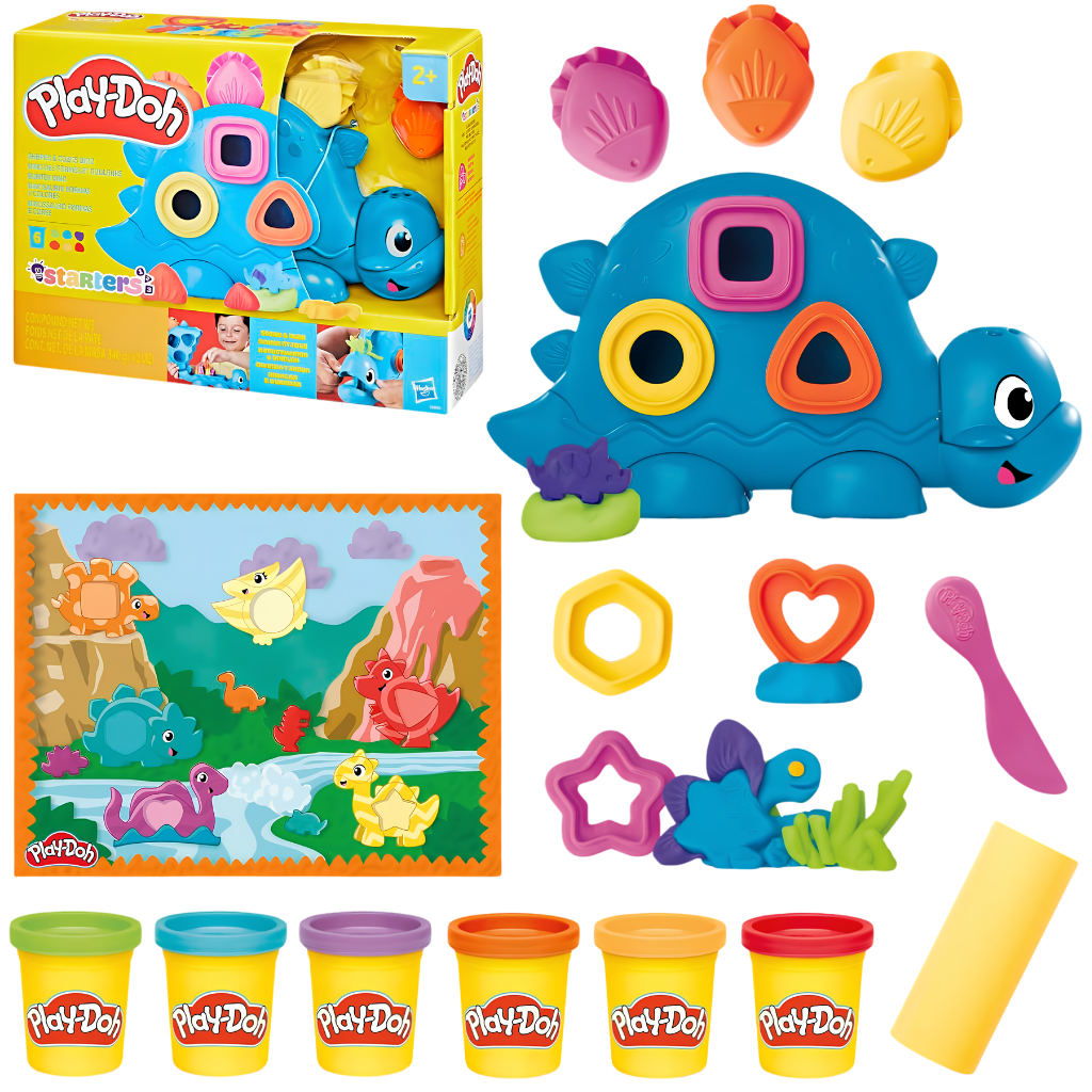 PlayDoh Shape and Colour Dino
