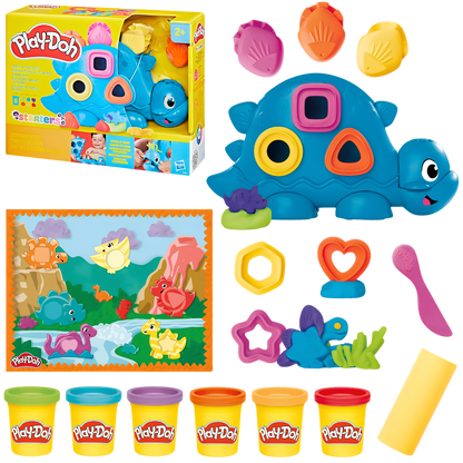 PlayDoh Shape and Colour Dino