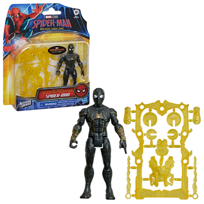 Brand New Day Action Verse Figure - Spider-Man Black & Gold Suit 