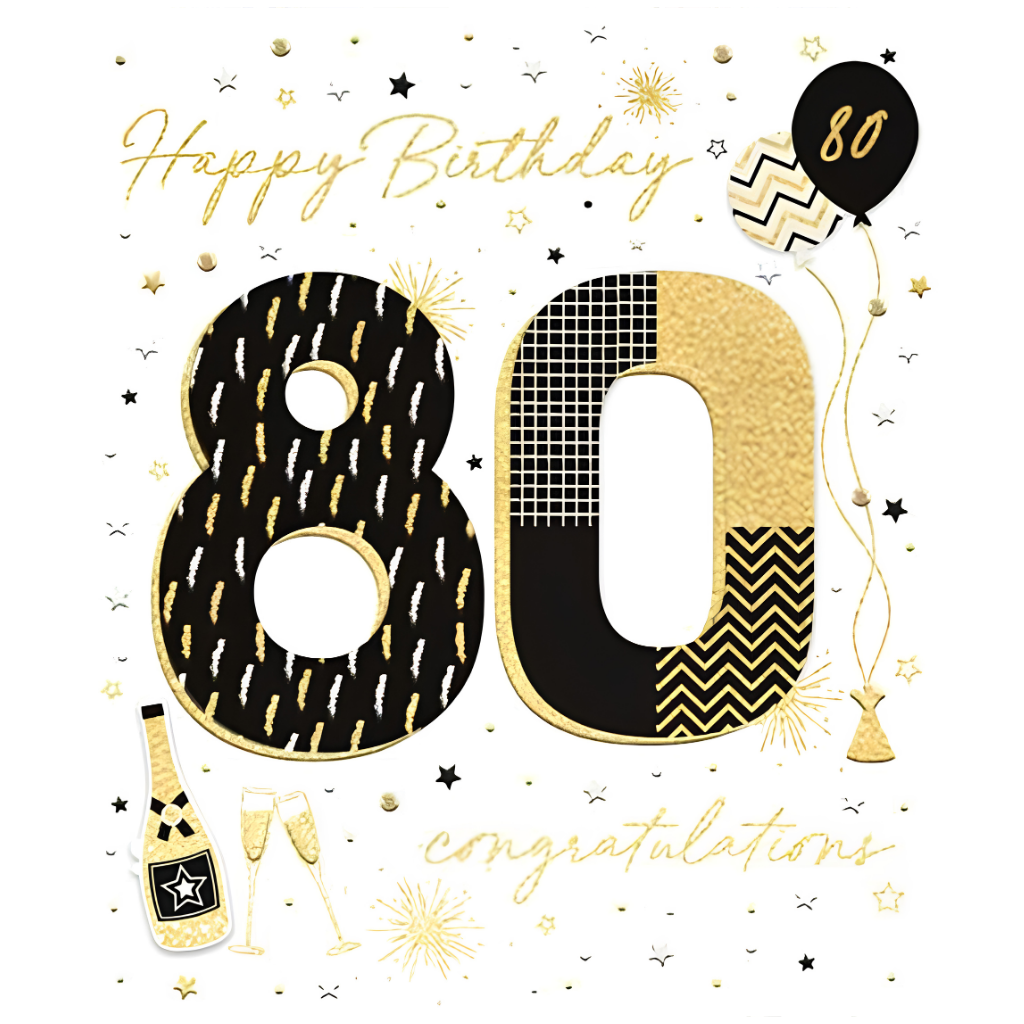 80, Congratulations