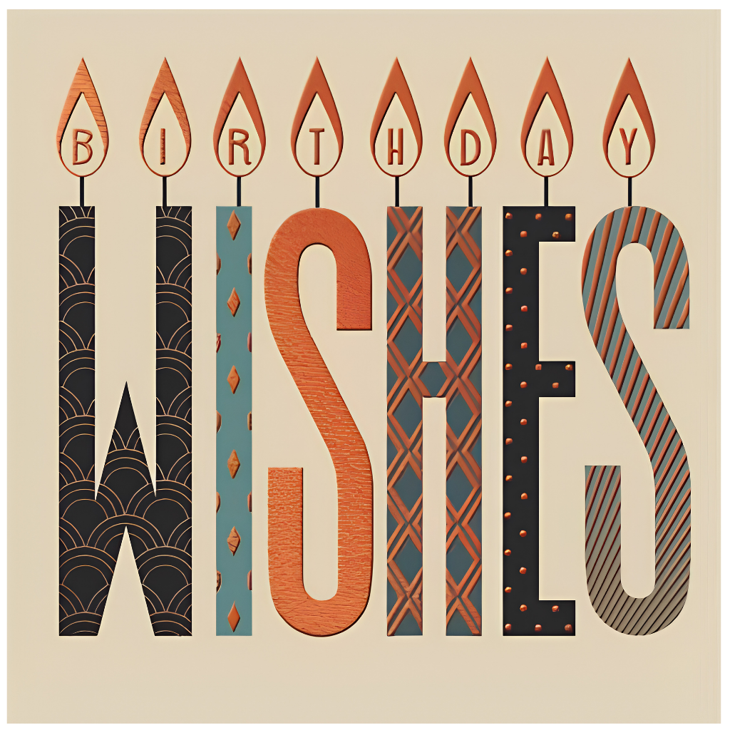 Birthday Wishes Candles