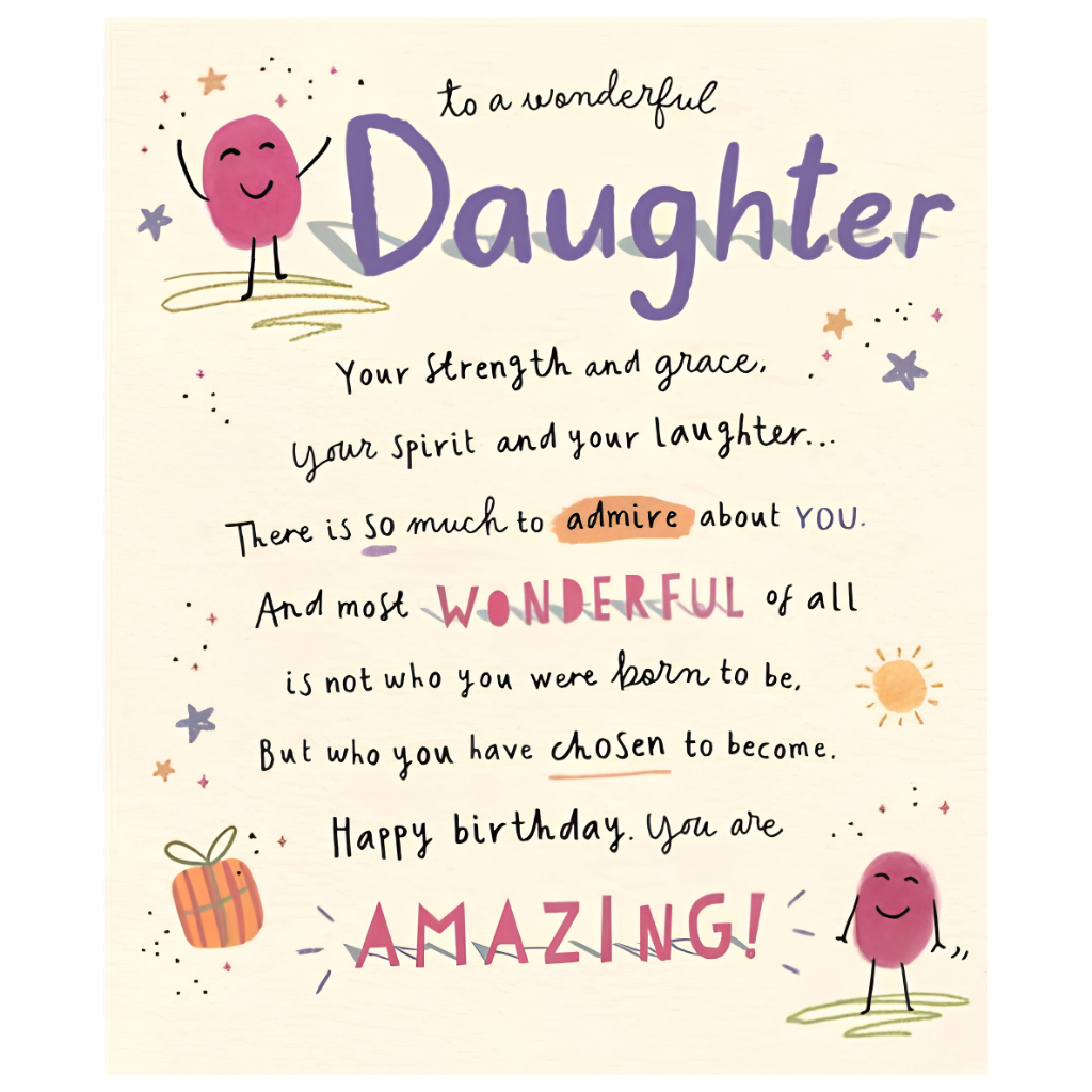 Daughter You Are Amazing