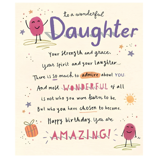 Daughter You Are Amazing