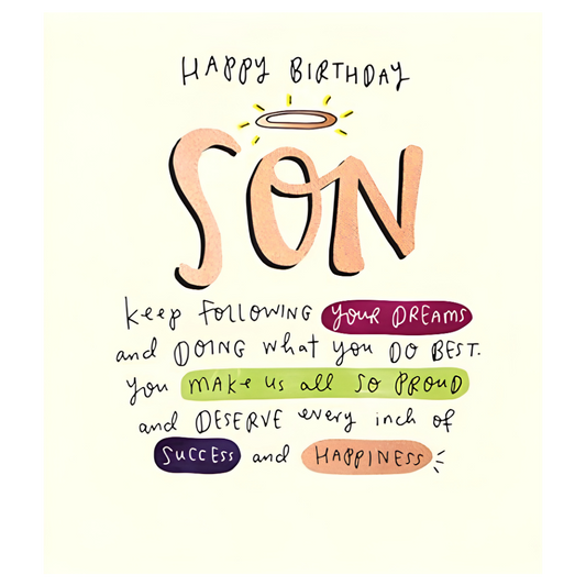 Happy Birthday Son