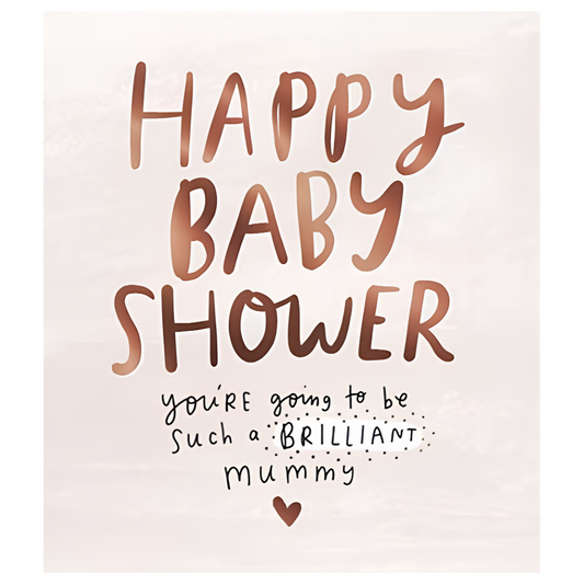 Baby Shower Brilliant Mummy