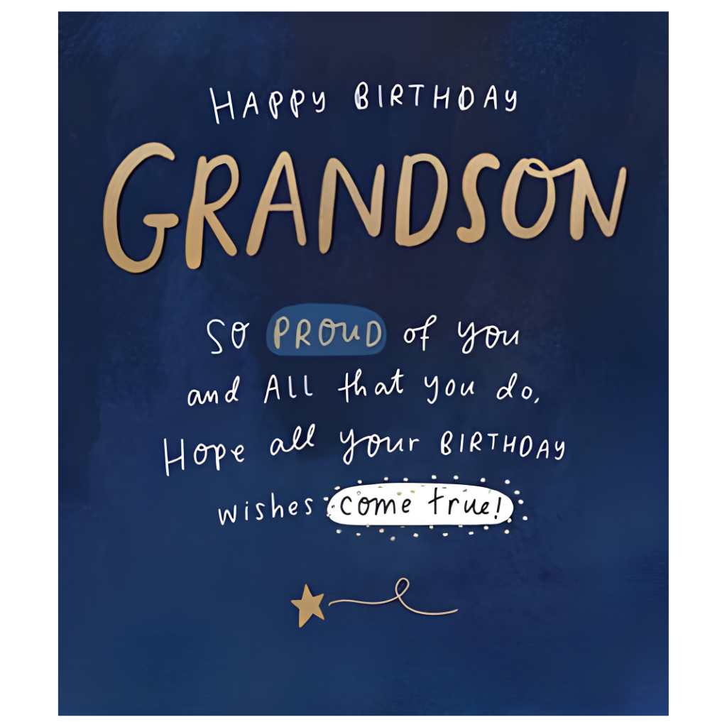 Grandson Birthday