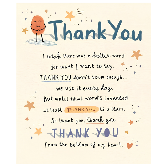Thank You DoesnT Seem Enough