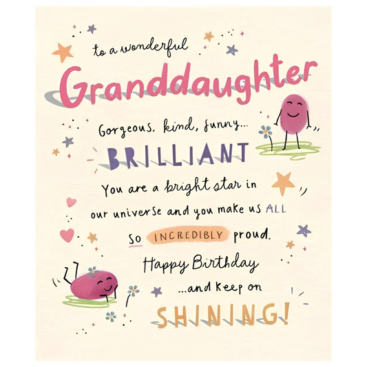 Granddaughter Gorgeous Kind Funny