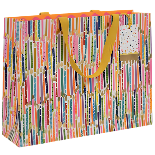 Gift Bag - Candle Bright (Lg)