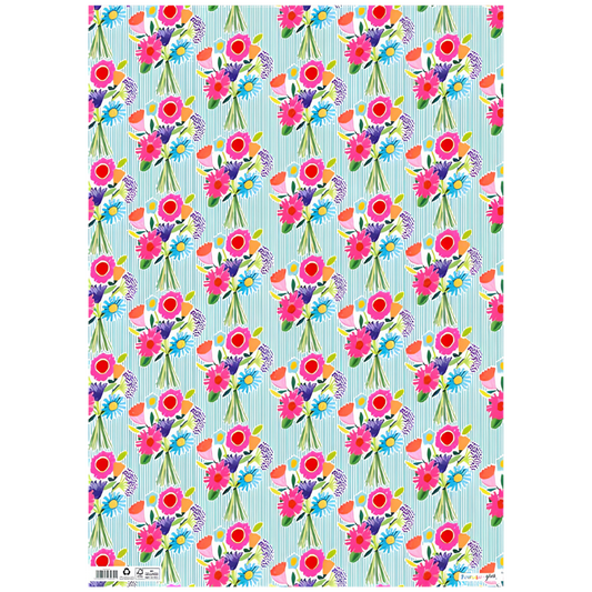 Bouquet Edit Folded Wrap