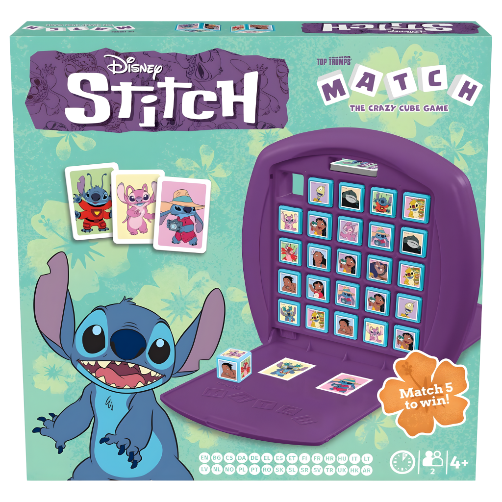 Match The Crazy Cube Game - Stitch
