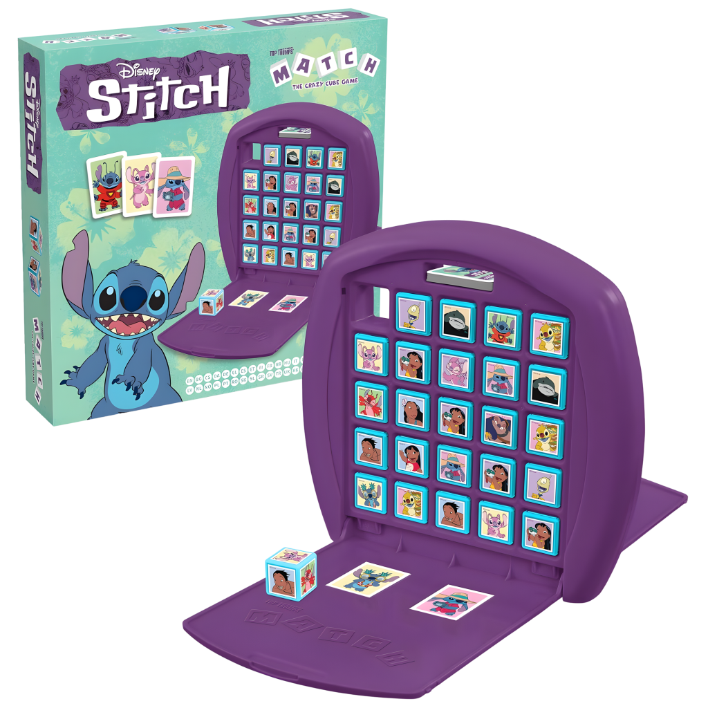 Match The Crazy Cube Game - Stitch