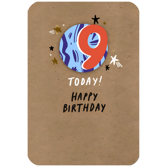9 Today! Happy Birthday