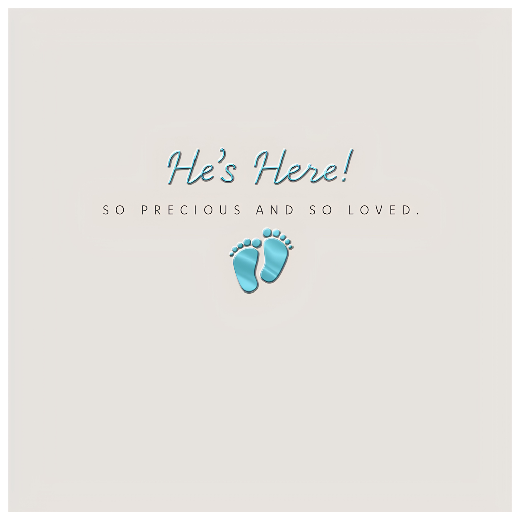 He's Here!