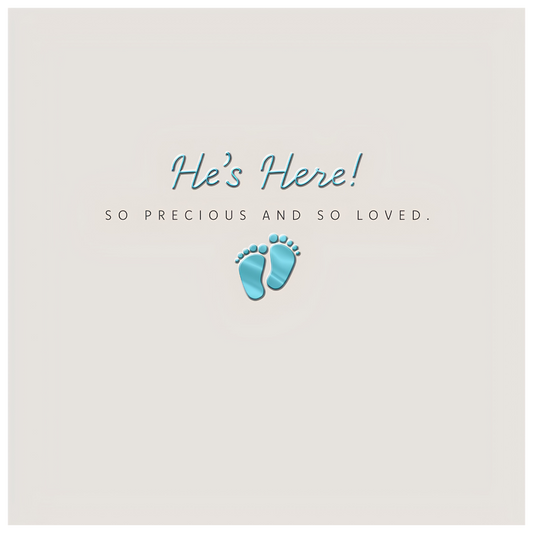 He's Here!