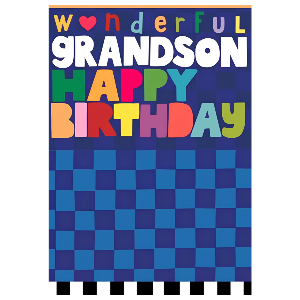 Wonderful Grandson Happy Birthday