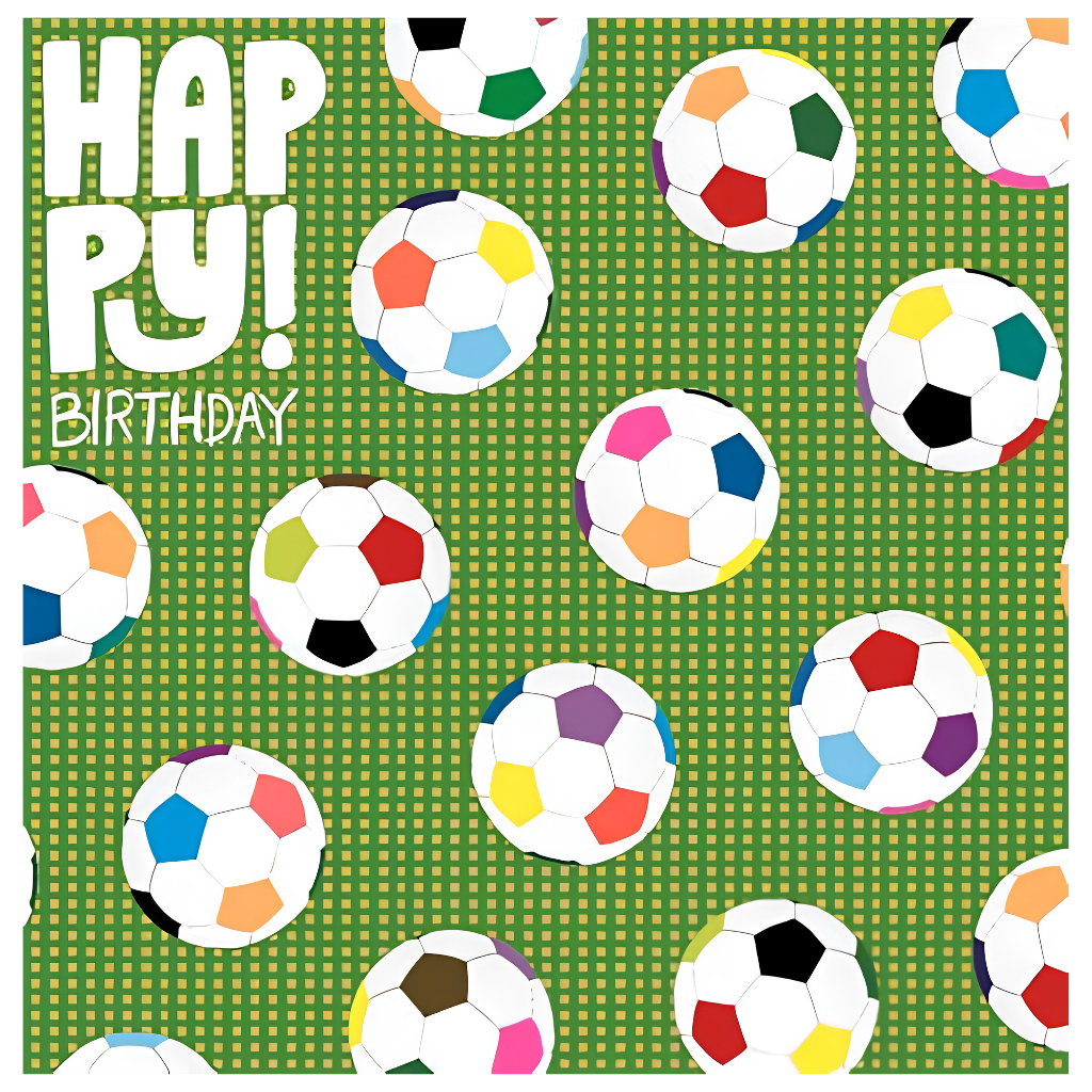 Birthday Footballs