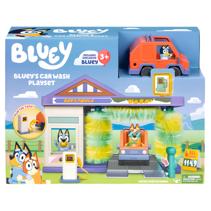 Blueys Car Wash Playset