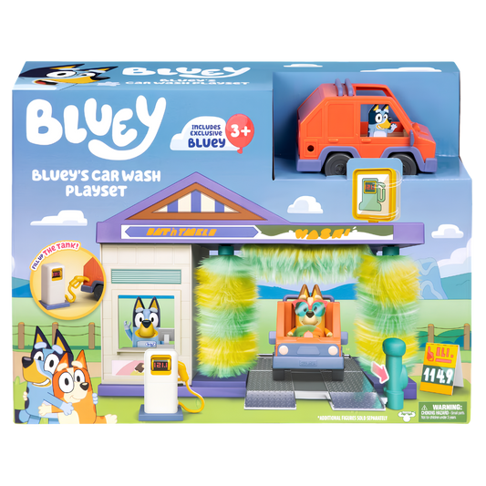 Blueys Car Wash Playset