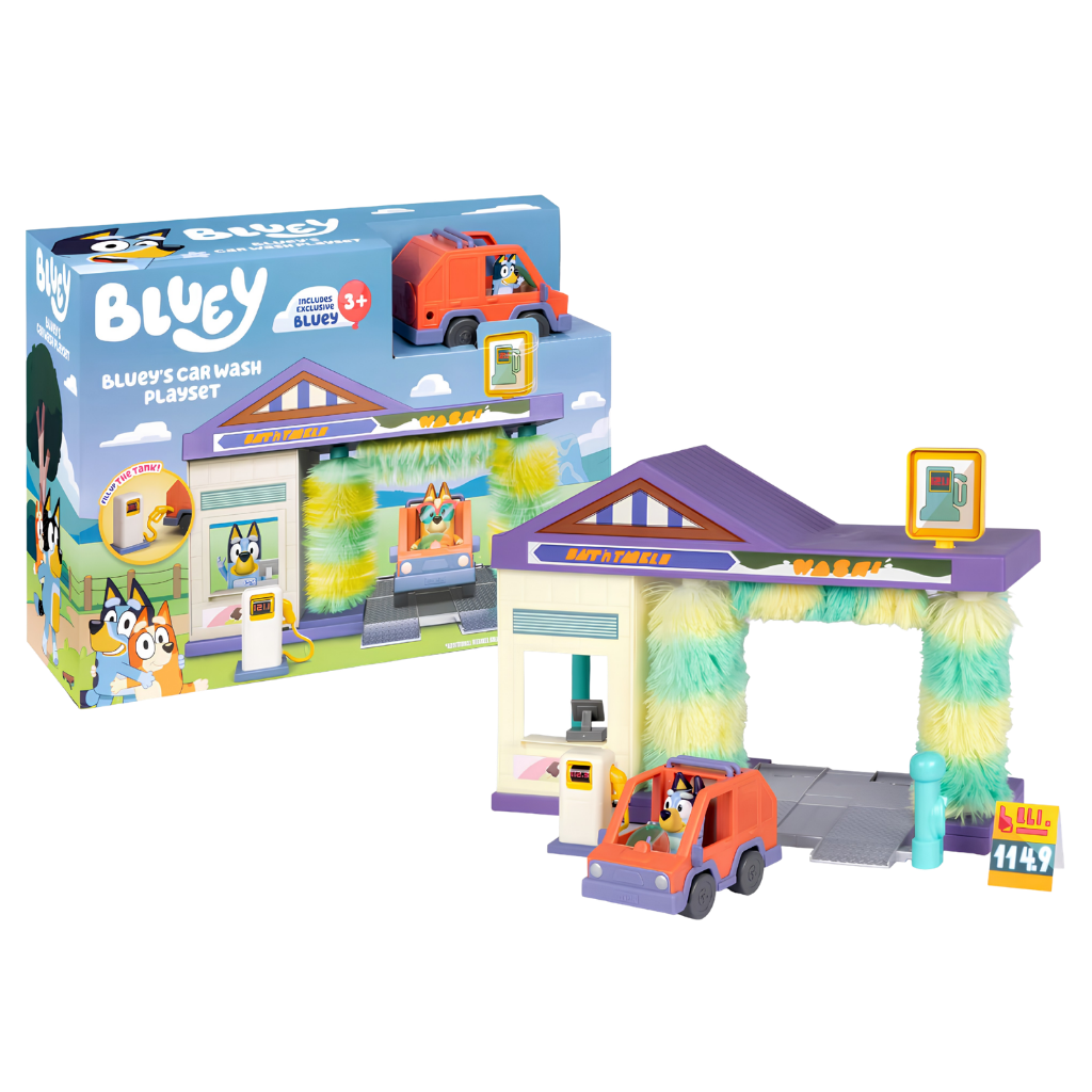 Blueys Car Wash Playset