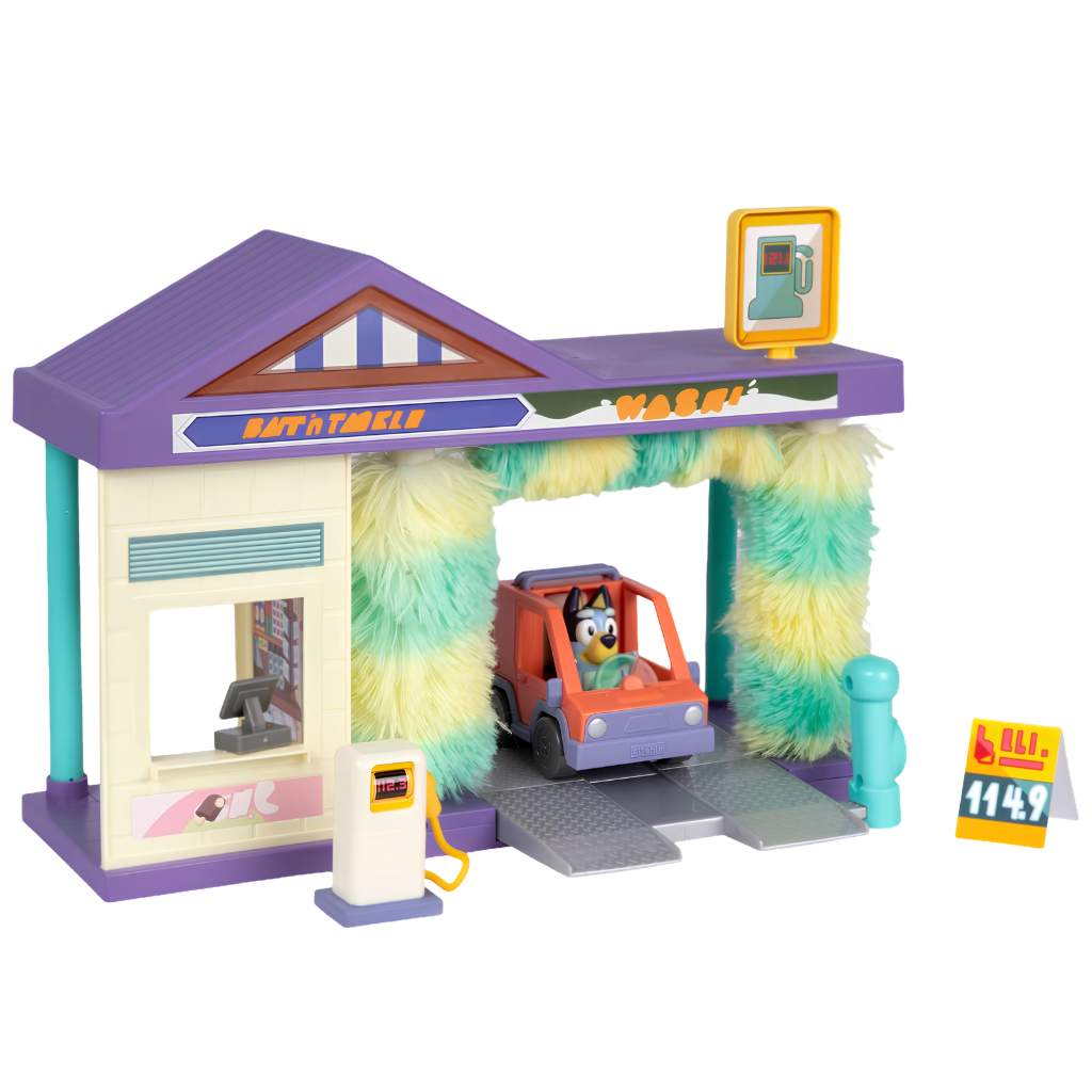 Blueys Car Wash Playset