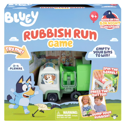 Bluey Rubbish Run Game