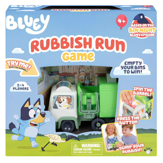 Bluey Rubbish Run Game