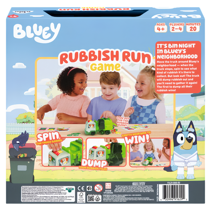 Bluey Rubbish Run Game