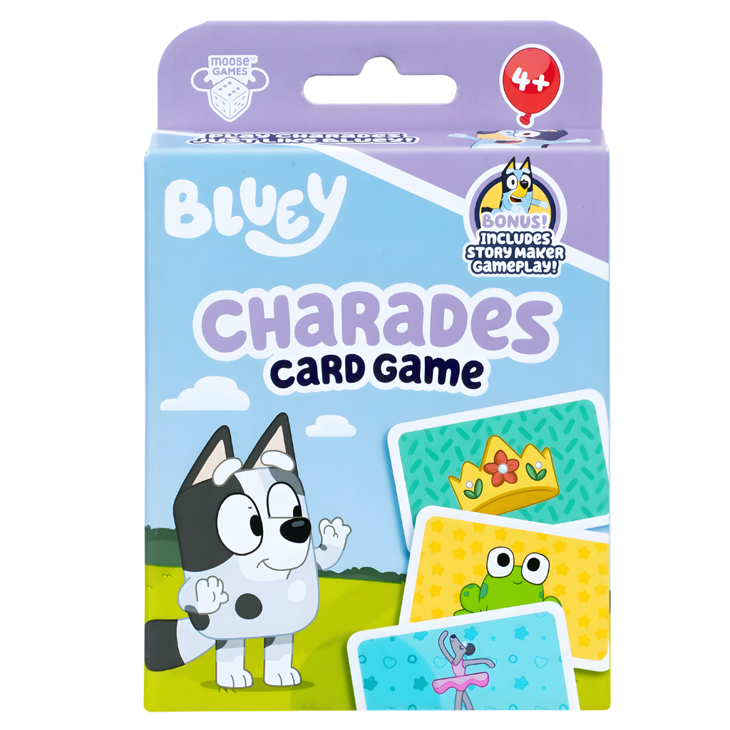 Charades Bluey Card Game