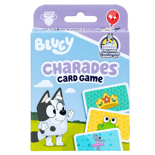Charades Bluey Card Game