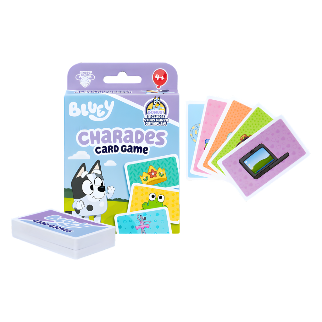 Charades Bluey Card Game