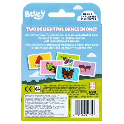 Charades Bluey Card Game
