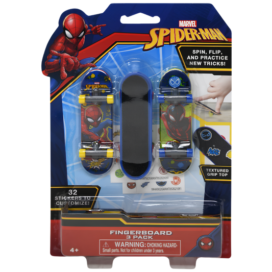 Spider-Man Fingerboard 3 Pack