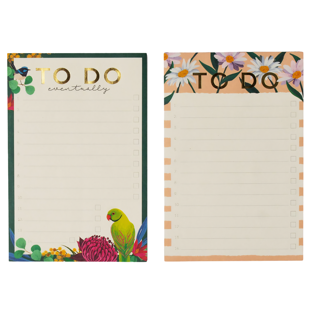 Diesel & Dutch Wildflowers To Do Note Pads (Asst)