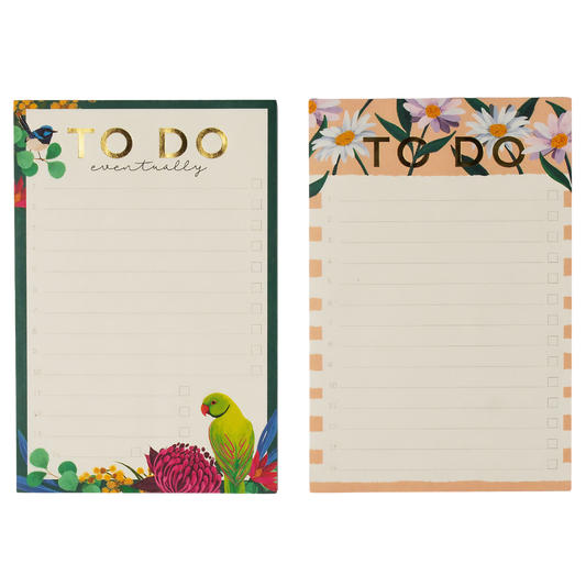 Diesel & Dutch Wildflowers To Do Note Pads (Asst)