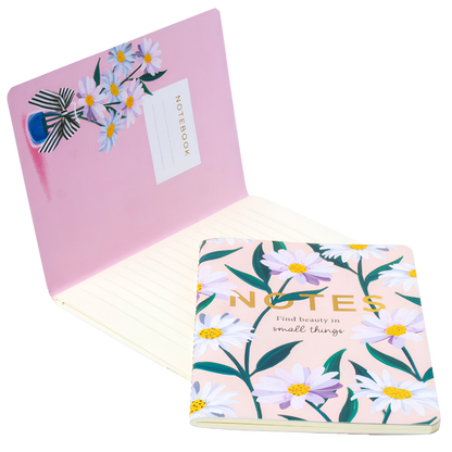 2 Pk Notbooks - Wildflowers