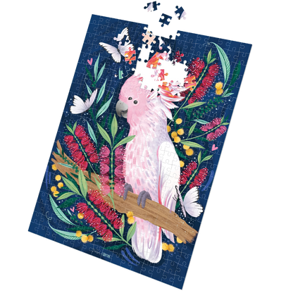 Pink Cockatoo - 1000 Piece Puzzle