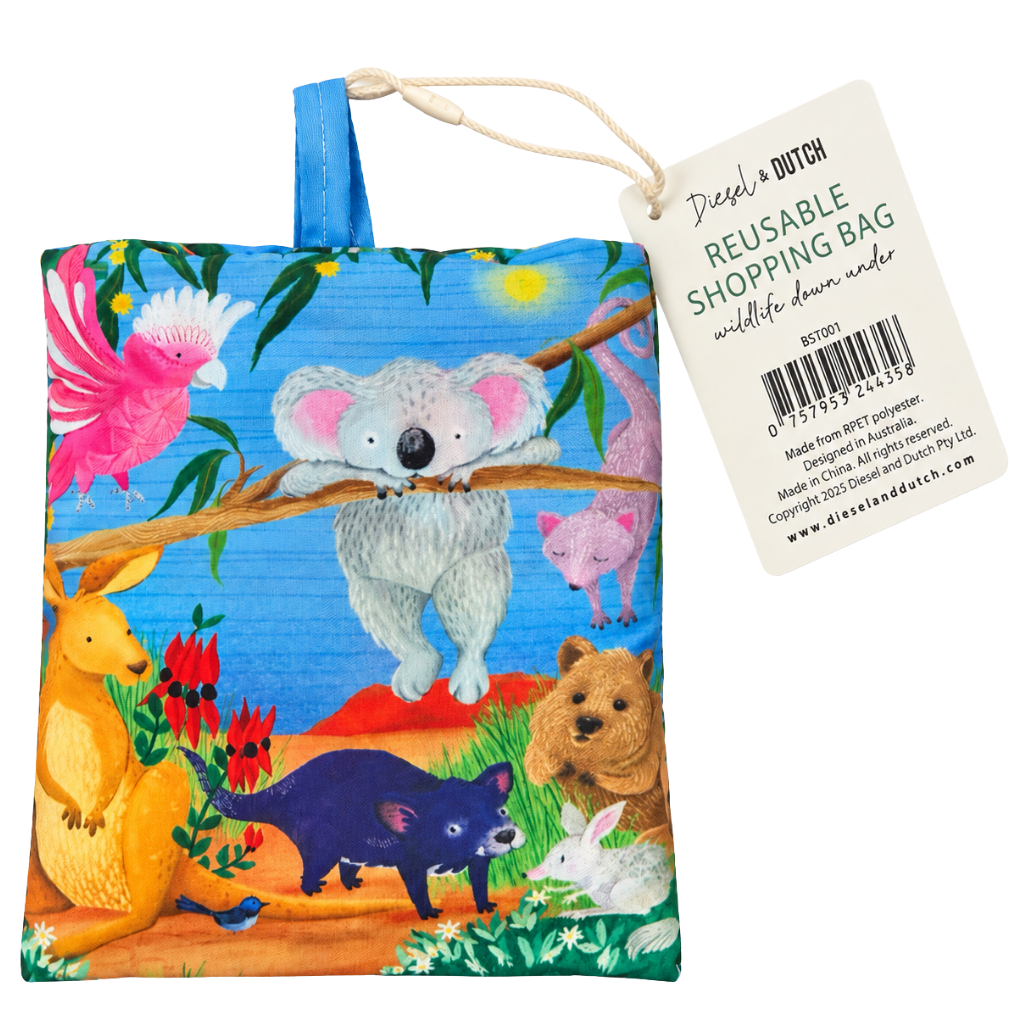 Reusable Shopping Bag - Wildlife Down Under