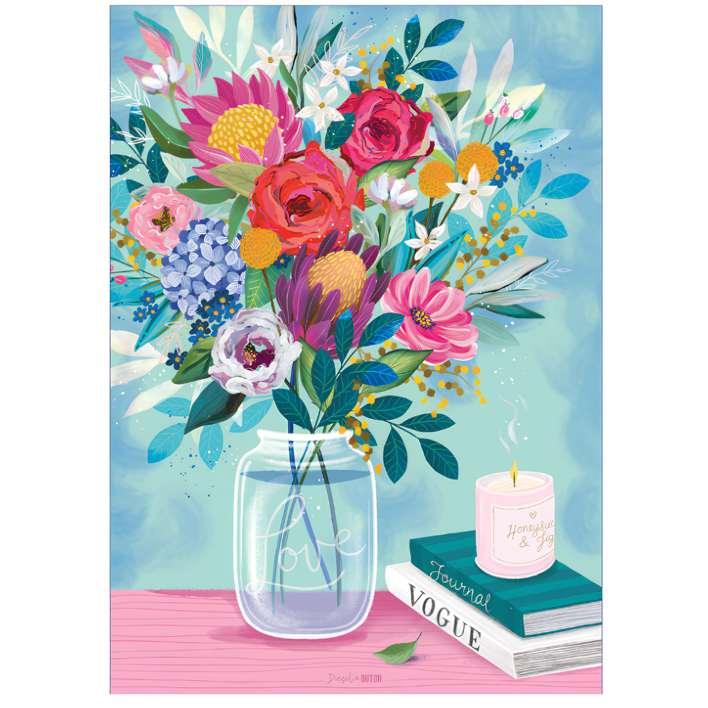 A Burst Of Bloom - 1000 Piece Puzzle