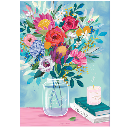 A Burst Of Bloom - 1000 Piece Puzzle