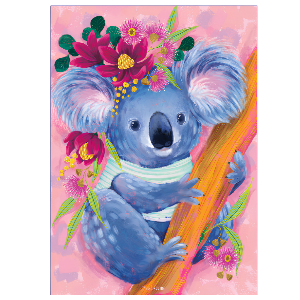 Koala Blooms - 1000 Piece Puzzle