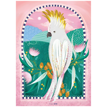 Cockatoo's Dusk Chorus - 1000 Piece Puzzle