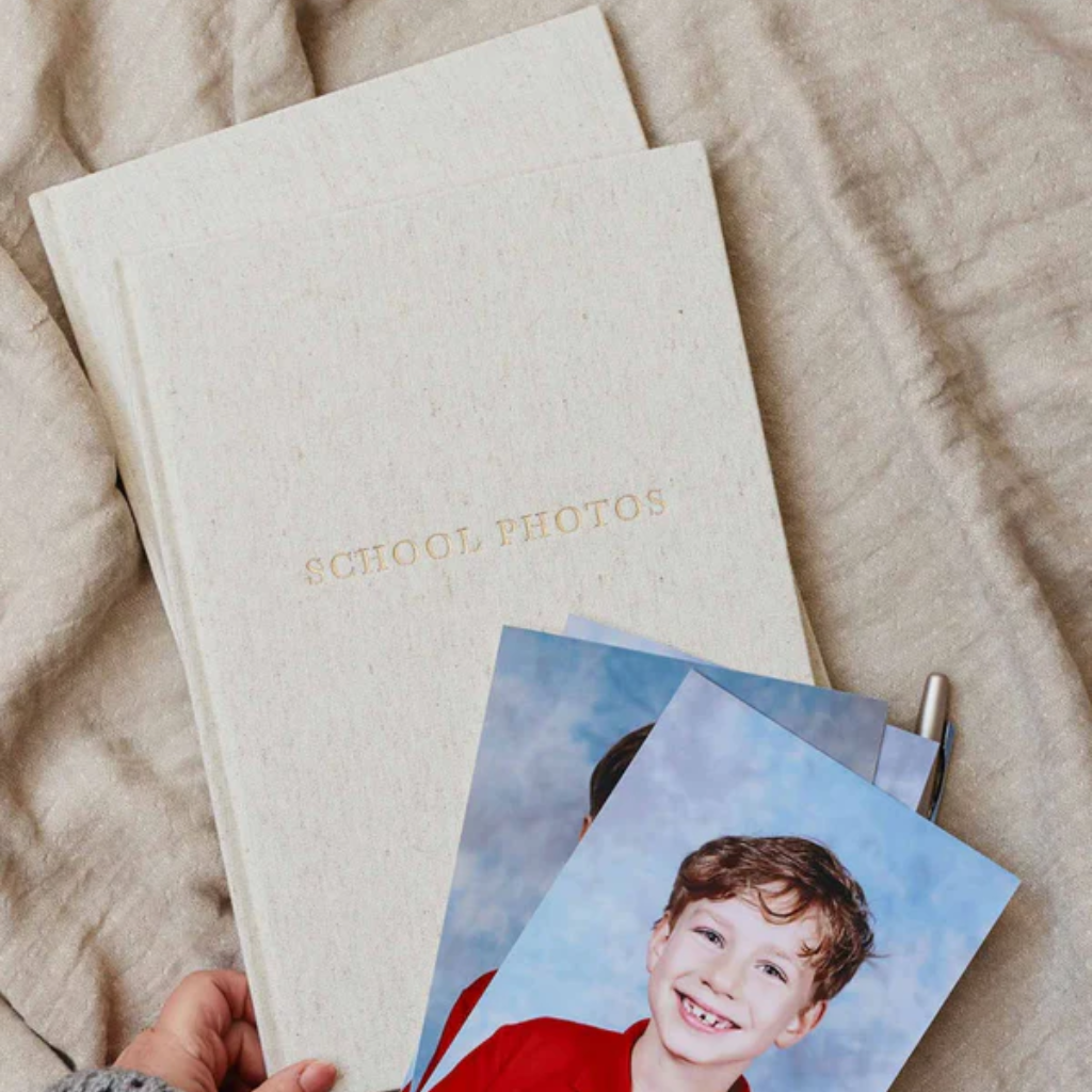 Write To Me 'School Photos' Journal (Oatmeal)