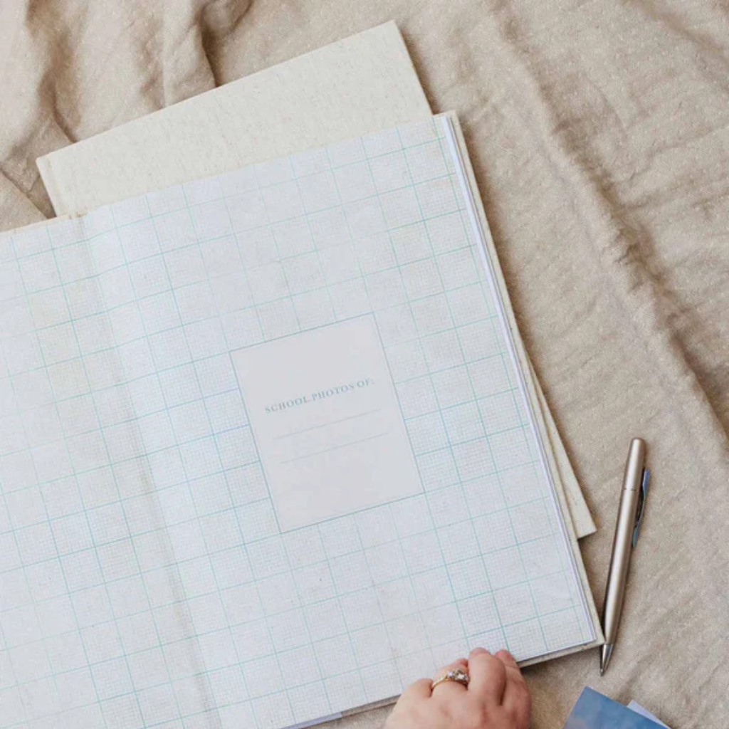 Write To Me 'School Photos' Journal (Oatmeal)