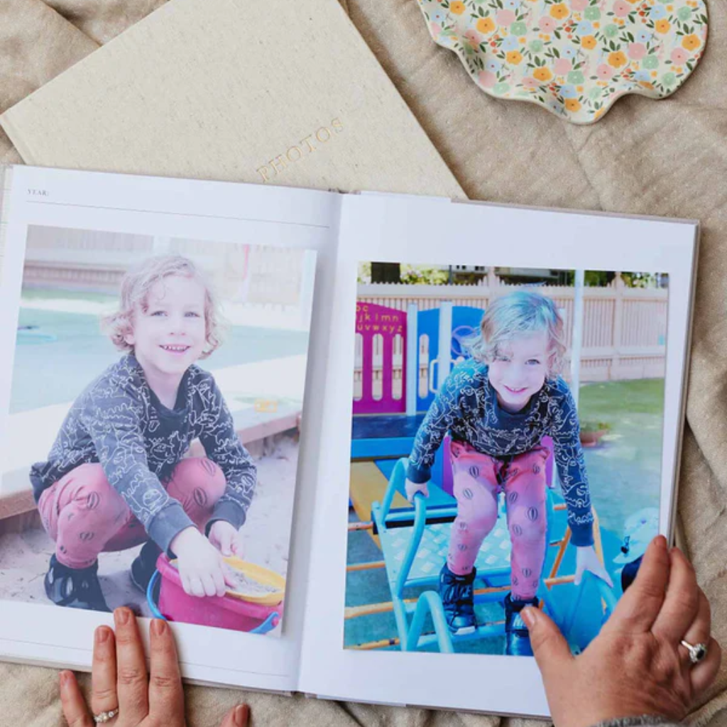 Write To Me 'School Photos' Journal (Oatmeal)