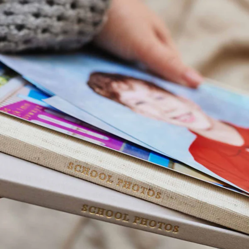Write To Me 'School Photos' Journal (Oatmeal)
