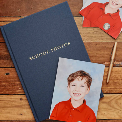 Write To Me 'School Photos' Journal (Blue)